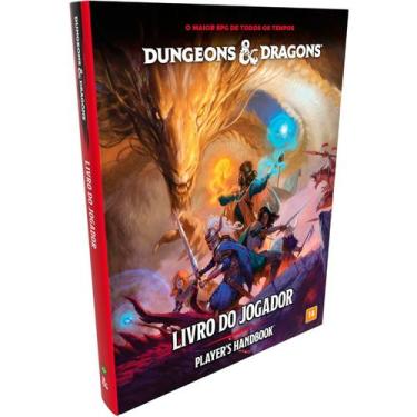 Imagem de Dungeons Dragons Livro do Jogador RPG 5.5 Edição Players Handbook Port