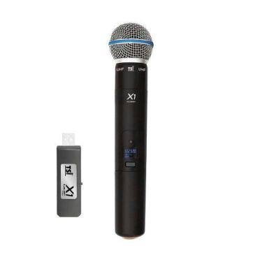 Imagem de Microfone Sem Fio TSI X1 UHF - 100 Canais