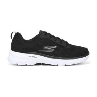 Imagem de Tênis Skechers Go Walk 6 Avalo Preto - Masculino, Preto, 40
