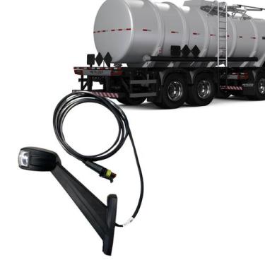 Imagem de Lanterna Lateral Delimitadora Corneto Bitrem Tanque Universal 12V 24V 