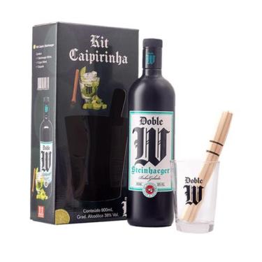Imagem de Kit Caipirinha Steinhaeger Doble W 900ml - VAREJO