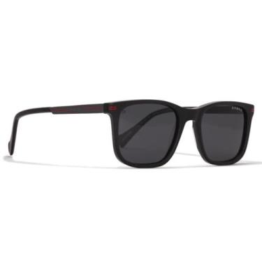Imagem de Óculos De Sol Evoke EVK RX78S A11P Matte Black Gray Polarized, Preto f