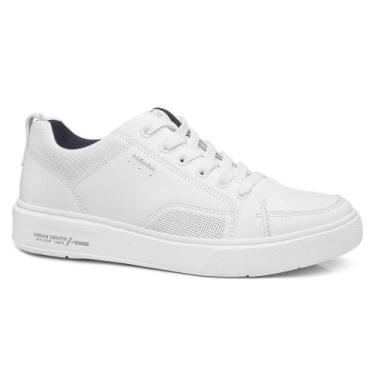 Imagem de Tenis Sapatênis Pegada Stretch Masculino Napa Soft Branco, 38, Branco