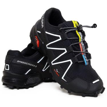 Imagem de Tênis Speed Cross Unissex Treining Moto Trilha Bike Escalada, 42, Pret