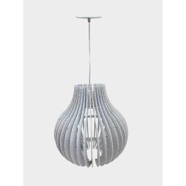 Imagem de Luminária Pendente Malibu Resina Teto Quarto Sala Cozinha - Turossi, B