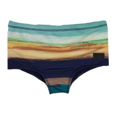 Imagem de Sunga Larga Lateral Speedo Masculino Stripes 019678 Natação, Verde, La