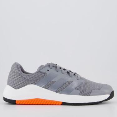 Imagem de Tênis Adidas Dropset Base Trainer Cinza e Laranja, 44