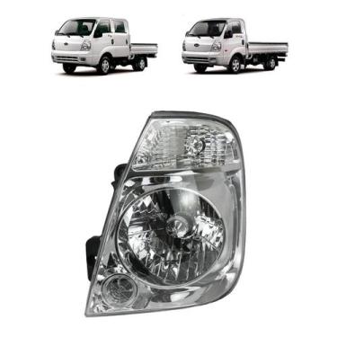 Imagem de Farol bongo 2005 a 2012 lado esquerdo sem auxiliar - MOTORS VANS