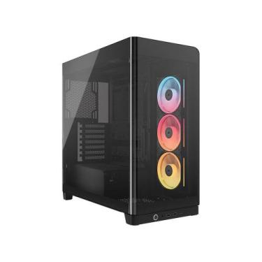 Imagem de Gabinete Gamer Corsair 4500X LX-R RGB, E-ATX, Mid Tower, E-ATX, Latera
