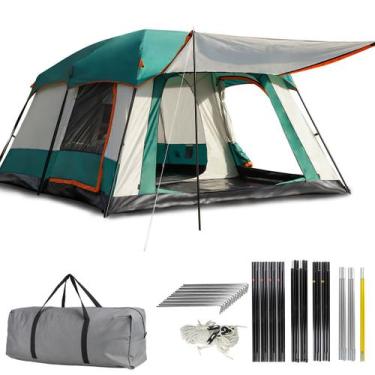 Imagem de Barraca de Camping até 12 Pessoas Grande Varanda 2000mm impermeável 42