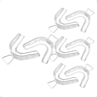 Imagem de Kit 8 Moldeiras Clareamento Dental Termomoldável Silicone - SSwhite