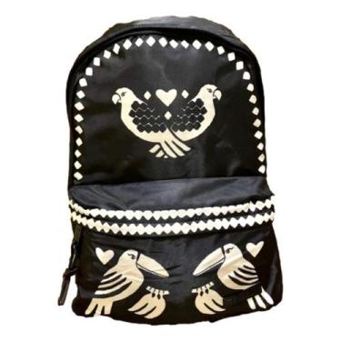 Imagem de Mochila farm xodo lenco dia e noite 78325904a, Preto, Branco off, UN