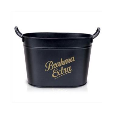 Imagem de Balde para Cerveja Oval em Alumínio 5L Brahma Extra - Alumiart Falcão,