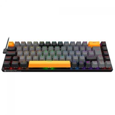 Imagem de Teclado Mecânico Gamer Machenike K500 B68, RGB, ABNT2, Switch Red Line