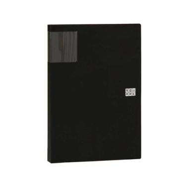 Imagem de Pasta Catalogo Square A4 com 20 Folhas - YES - PRETO PRETO