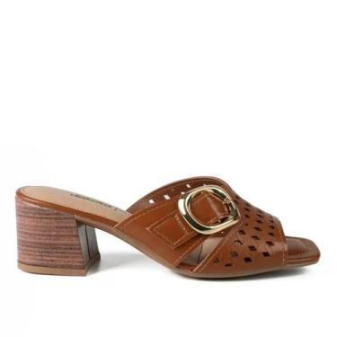 Imagem de Tamanco Feminino Dakota Y8542 Caramelo, Caramelo, 35