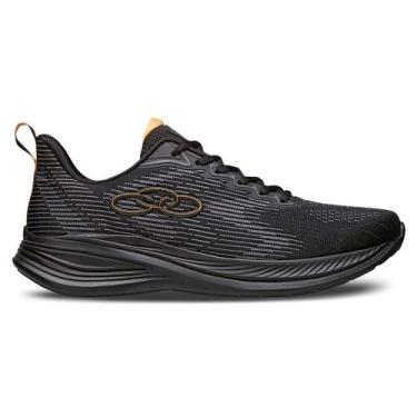 Imagem de Tênis Olympikus Marte - Masculino - 44 - Preto-Dourado, 44