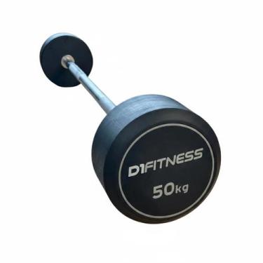 Imagem de Barra Montada Reta Emborrachada - Elite 50kg - D1Fitness