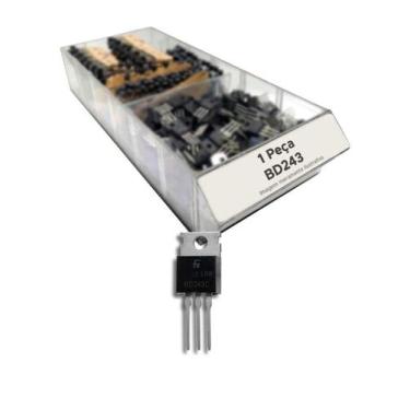 Imagem de Transistor NPN BD243C Potência Chaveamento Áudio TO220 - CHIPSCE
