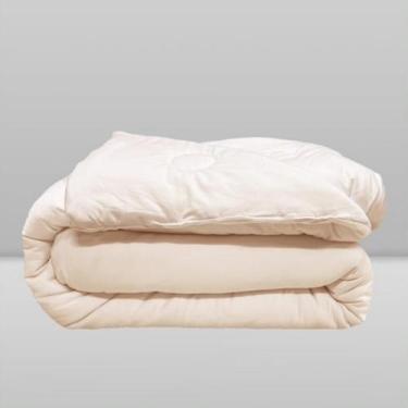 Imagem de Edredom Marshmallow Bege Rosê Laço Bebê
