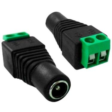 Imagem de Conector Jack P4X Fêmea com Borne CAT5 - Diversos