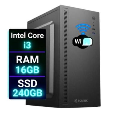 Imagem de Pc Computador Cpu Intel Core I3 4150 Ssd 240gb 16gb Ram + Wifi - CONEC