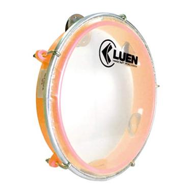 Imagem de Pandeiro Abs Laranja Junior Pele Cristal 08"