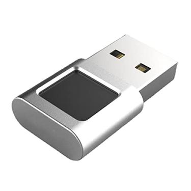 Imagem de Homyl Mini leitor de impressões digitais USB biométrico scanner desbloqueio de login para Windows 10 11Hello
