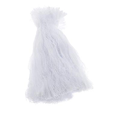 Imagem de Fancyes Fato Ghillie Linha para Construir Seu Próprio Fato Ghillie Fio Ghillie Sintético Respirável Floresta Leve para Tiro, Branco