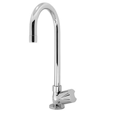 Imagem de Torneira Lavatório Banheiro Bica Alta Metal 1/4 Volta Luxo