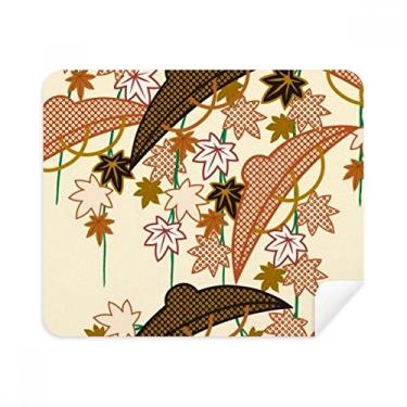 Imagem de Pintura Cultura Japonesa Marrom Pano de Limpeza Limpador de Tela 2 Peças Tecido de Camurça