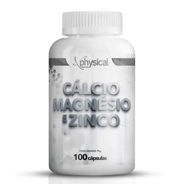 Imagem de Cálcio Magnésio e Zinco (100 Cápsulas) - Physical Pharma