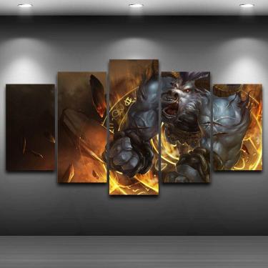 Imagem de Quadro Decorativos Jogos com 5 peças 130x65 1 m23