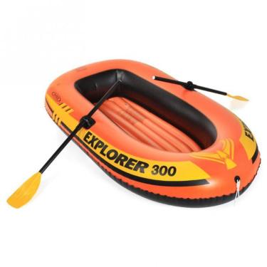 Imagem de Bote Inflável Explorer 300 Até 186kg - Par Remos Bomba