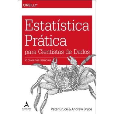 Imagem de Estatistica Pratica Para Cientistas De Dados - 50 Conceitos Essenciais