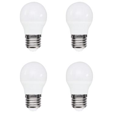 Imagem de Kit 4 Lâmpadas Led Bolinha 3W 6000K (Branco Frio)
