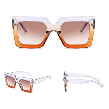 Imagem de Square Oversized Sunglasses Women Fashion Sun Glasses Female Lady Designer Vintage Shades,5,China