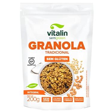 Imagem de Vitalin Granola Tradicional Integral Sem Glúten 200G