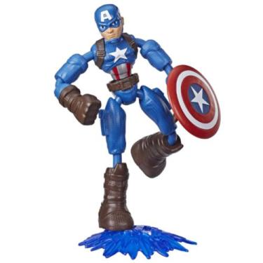 Imagem de Boneco Capitão América  Marvel Vingadores Bend And Flex-Hasbro 5010993