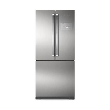 Imagem de Geladeira Brastemp Frost Free Side Inverse Evox 540L 127V Inox Com Ice