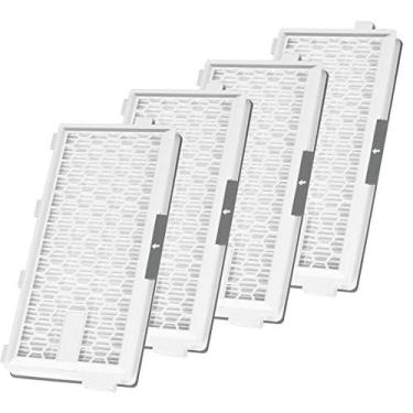 Imagem de LTWHOME Filtro HEPA de substituição compatível com aspirador Miele AirClean SF-HA 50, S4000, S5000, S6000, S8000 (pacote com 4)