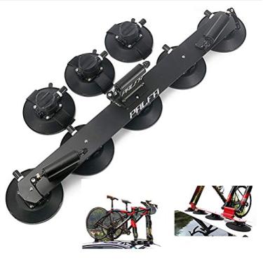 Imagem de Yajun Acessórios de bicicleta de sucção superior no teto Suporte de suspensão de bicicleta Suporte de teto Suporte de teto Suporte de bicicleta Peças de bicicleta, Preto-3