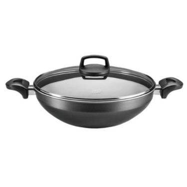 Imagem de Panela Anti-aderente Tampa Vidro Grafite 4,3 Litros