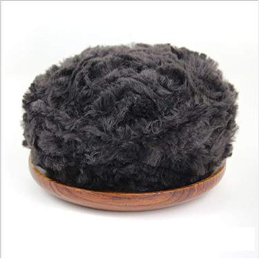 Imagem de Fio de pele de veludo sintético, 500 g, 10 bolas, super macio, grosso, fio de tricô de crochê