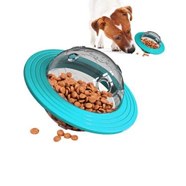 Imagem de Letuwj Brinquedos educativos multifuncionais para mordidas e mordidas para cães azul lago 16 x 11 cm