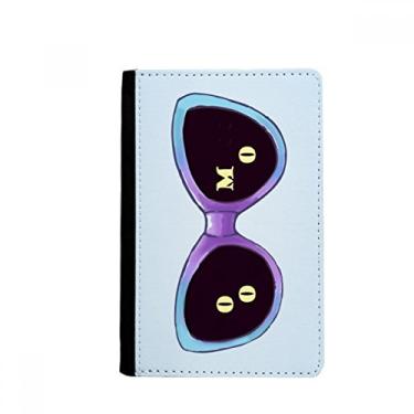 Imagem de Óculos de sol com ilustração colorida para passaporte, capa para carteira, bolsa para cartão, Multicor