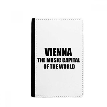 Imagem de Porta-passaporte Vienna Music Capital Of The World Notecase Burse capa carteira porta-cartões, Multicolor