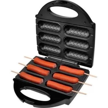 Imagem de Crepeira Elétrica Hot Dogs + Prático + Sabor + Crocante Doce gula