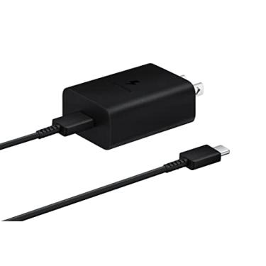 Imagem de Carregador de parede Samsung 15W tipo C (cabo USB incluído), preto
