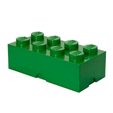 Imagem de Room Copenhagen 8 LEGO Brick Box, Dark Green